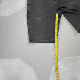 Dickies Denim Shorts - 34W 11L Black Cotton