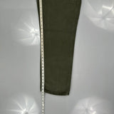 Carhartt Carpenter Trousers - 32W 30L Green Cotton