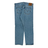 501 Levis Jeans - 32W US 8 Blue Denim