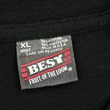 West Vigo Vikings Fruit Of The Loom Single Stitch T-Shirt - XL Black Cotton Blend