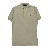Polo By Ralph Lauren Polo Shirt - Small Beige Cotton