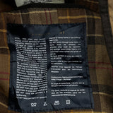Utility Barbour Wax Jacket - Medium Brown Cotton
