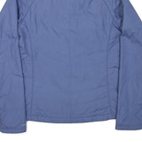 COLUMBIA Womens Blue Jacket XS Polyester Blend Plain Zip Outdoor Warm Activewear