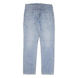LEVI'S 511 Mens Jeans Blue Slim Straight Denim Medium W30 L30 Slim Fit Zip
