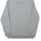 PUMA Mens Grey Pullover Hoodie S Cotton Blend Drawstring Hood Logo Sweatshirt