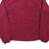 JACK WOLFSKIN Womens Red Jacket S Polyester Blend Fleece Outdoor Casual