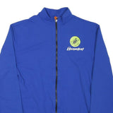 Mens Blue Polyester Blend Zip Jacket S Thermotead Cycling Plain Lightweight