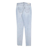 LEVI'S Womens Jeans Blue Slim Skinny Denim Light W26 L32 Classic Style Zip