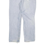 CARHARTT Mens Regular Fit Light Blue Denim Jeans W36 L29 Distressed Cotton Blend