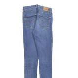 LEVI'S 721 Womens Jeans Blue Slim Skinny Denim Light W27 L32 Stretch