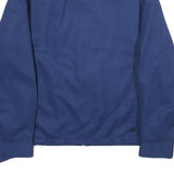 RIVERSIDE Mens Blue Jacket M Polyester Zip Plain Classic Fit Casual Outerwear