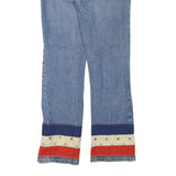 TOMMY HILFIGER Womens Regular Straight Denim Light W28 L31 Nautical Styled Jeans