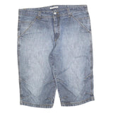 TOM TAILOR Mens Denim Blue Casual Shorts XL W38 Cotton Blend