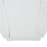 WHALE Mens Grey Polo Collar XL Sweatshirt Cotton Blend Casual Pullover