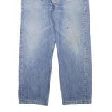 LEVI'S 501 Mens Jeans Blue Regular Straight Denim Light W33 L27 Button Fly
