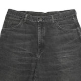 WRANGLER Mens Denim Black Classic Shorts Size L W39 Casual Cotton