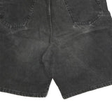 WRANGLER Mens Denim Black Classic Shorts Size L W39 Casual Cotton