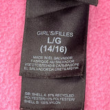 Age 12-13 Denali The North Face Fleece Jacket - Large Pink Polyester