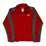 Age 16 The North Face Fleece - XL Red Polyester