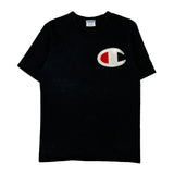 Champion T-Shirt - Medium Black Cotton