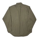Blake Ralph Lauren Shirt - Large Khaki Cotton