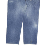 TRUSADDI JEANS Mens Regular Fit Blue Denim Jeans W36 L29 Classic Zip