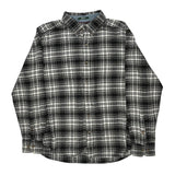 Trout Run Woolrich Checked Flannel Shirt - XL Black & White Cotton
