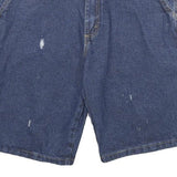 WRANGLER Mens Denim Blue Casual Shorts M W32 Cotton Blend Relaxed Fit