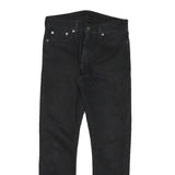 LEVI'S 512 Mens Jeans Black Slim Skinny Denim W29 L27 Zip Cotton Blend