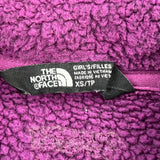 Age 6 The North Face Fleece - XS Purple Polyester