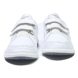 NEW BALANCE 813 Mens White Leather Strap Trainers UK 7.5 Comfortable Casual