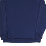 ADIDAS Mens Blue Jacket M Polyester Blend Track Top Sportswear Zip Casual