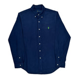 Ralph Lauren Shirt - Medium Navy Cotton