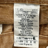 Carhartt Carpenter Pants - 32W 32L Brown Cotton