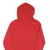 Mens Red Pyrex Pullover Hoodie XS Cotton Casual Streetwear Sweatshirt