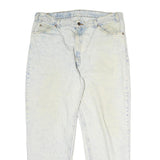 LEVI'S 501 Mens Jeans Blue Regular Straight Denim Light W40 L30 Classic Zip