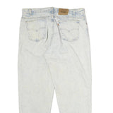 LEVI'S 501 Mens Jeans Blue Regular Straight Denim Light W40 L30 Classic Zip