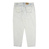 LEVI'S 501 Mens Jeans Blue Regular Straight Denim Light W40 L30 Classic Zip