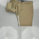 Tommy Hilfiger Chino Shorts - 34W 9L Beige Cotton