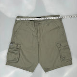 Lee Cargo Shorts - 37W 11L Green Cotton
