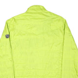 PUMA Mens Yellow Lightweight Jacket L Polyester Blend Plain Zip Athletic