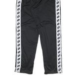 LOTTO Mens Joggers Black & White M W28 L29 Sport Logo Track Pants Athletic