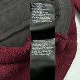 The North Face Fleece - Medium Burgundy Polyester