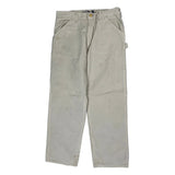 Carhartt Carpenter Trousers - 32W 30L Beige Cotton