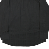 WRANGLER Mens Black Patterned Long Sleeve Shirt XL Cotton Blend Casual Stylish