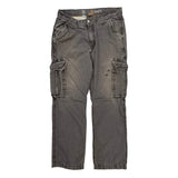 Carhartt Cargo Trousers - 32W 32L Grey Cotton