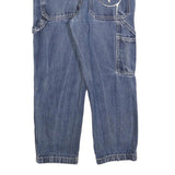 LEVI'S Womens Blue Regular Straight Denim Rinse Cotton Blend W30 L25 Smile More