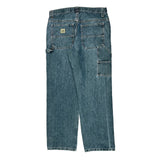 Lee Cargo Carpenter Jeans - 32W 30L Blue Cotton