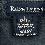 Age 12-18M Ralph Lauren Jacket - Large Blue Cotton