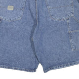 WRANGLER Mens Blue Denim Casual Shorts XL W40 Workwear Relaxed Fit